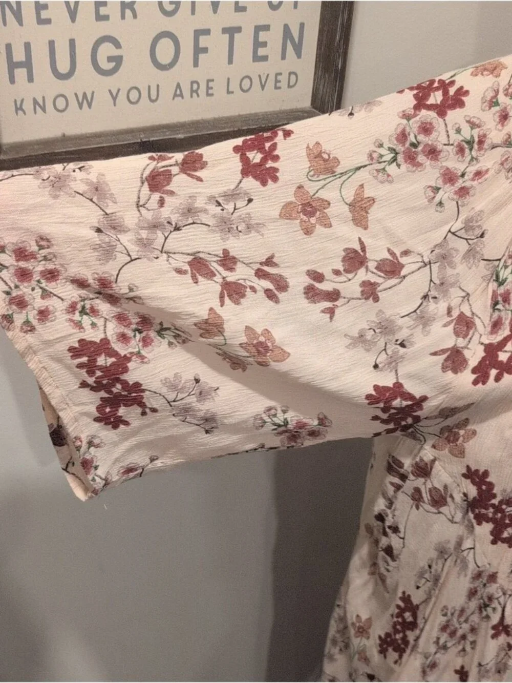 Patrons of Peace Bohemian open Floral cardigan